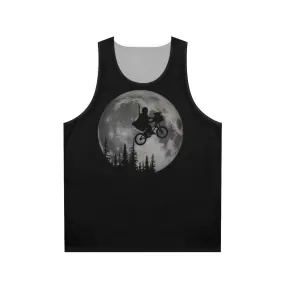 Across The Moon With The Child Unisex Tank Top