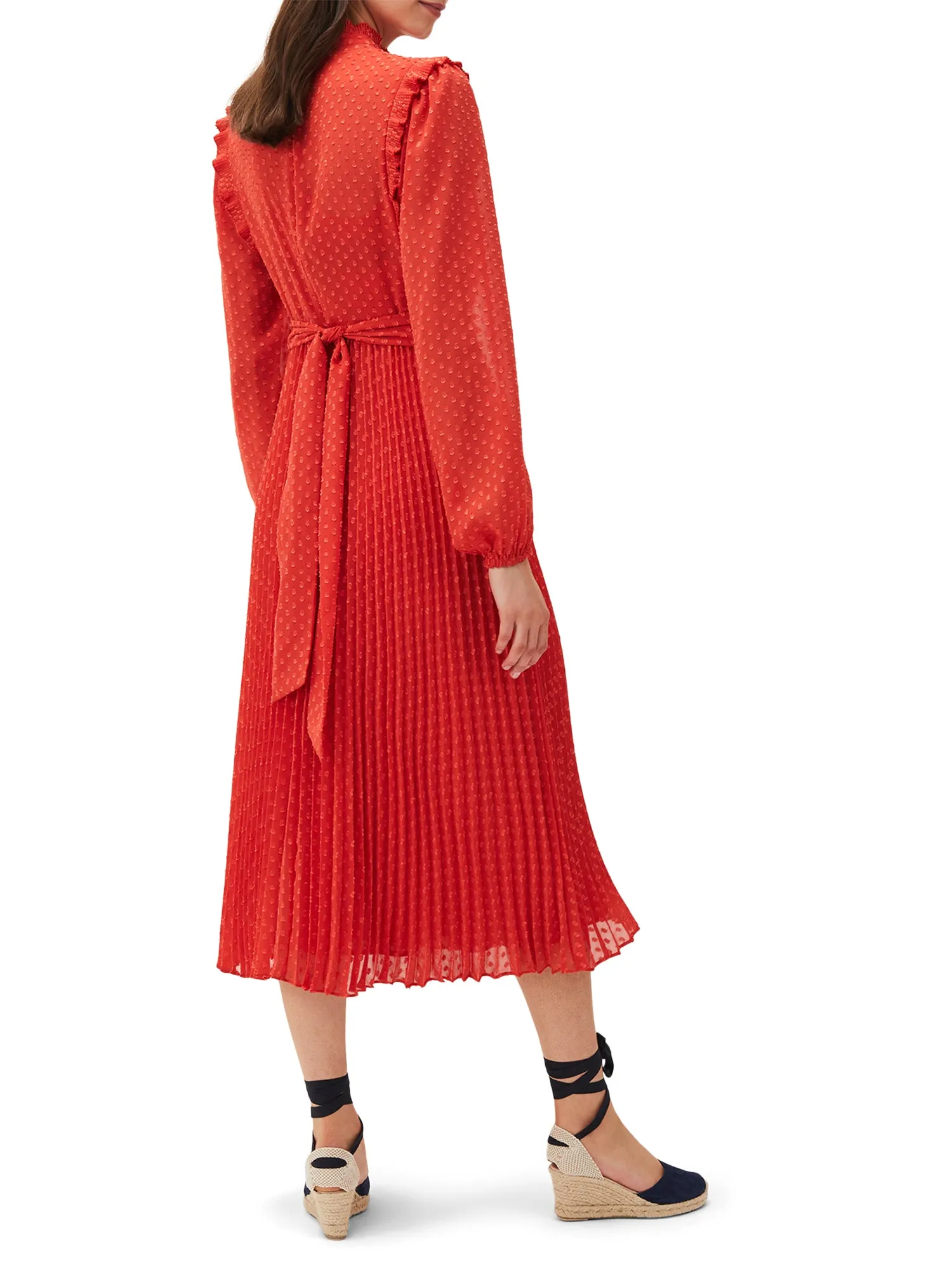 Annie Pleated Midi Dress