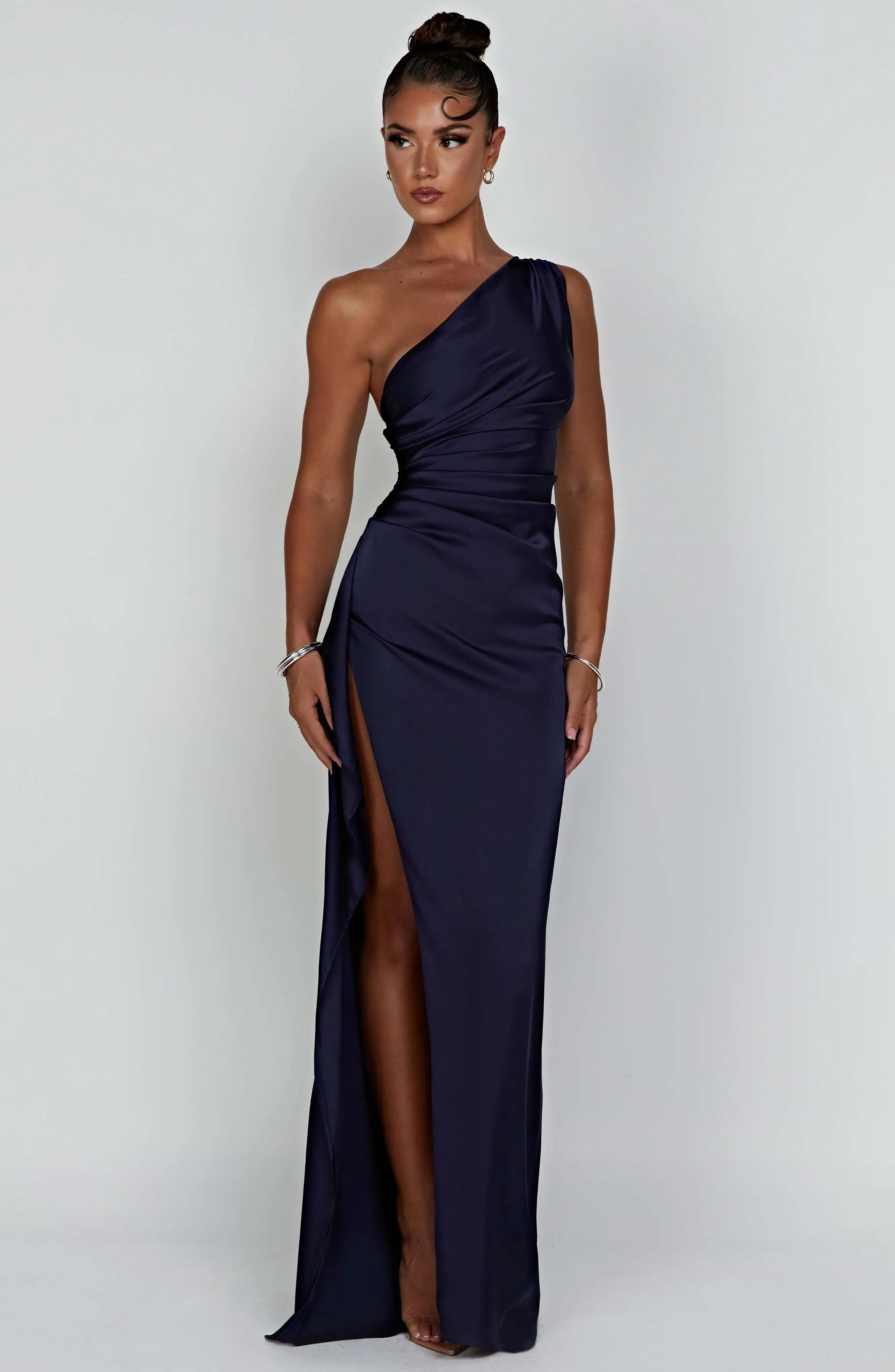 Ariel Maxi Graceful Dress - Navy