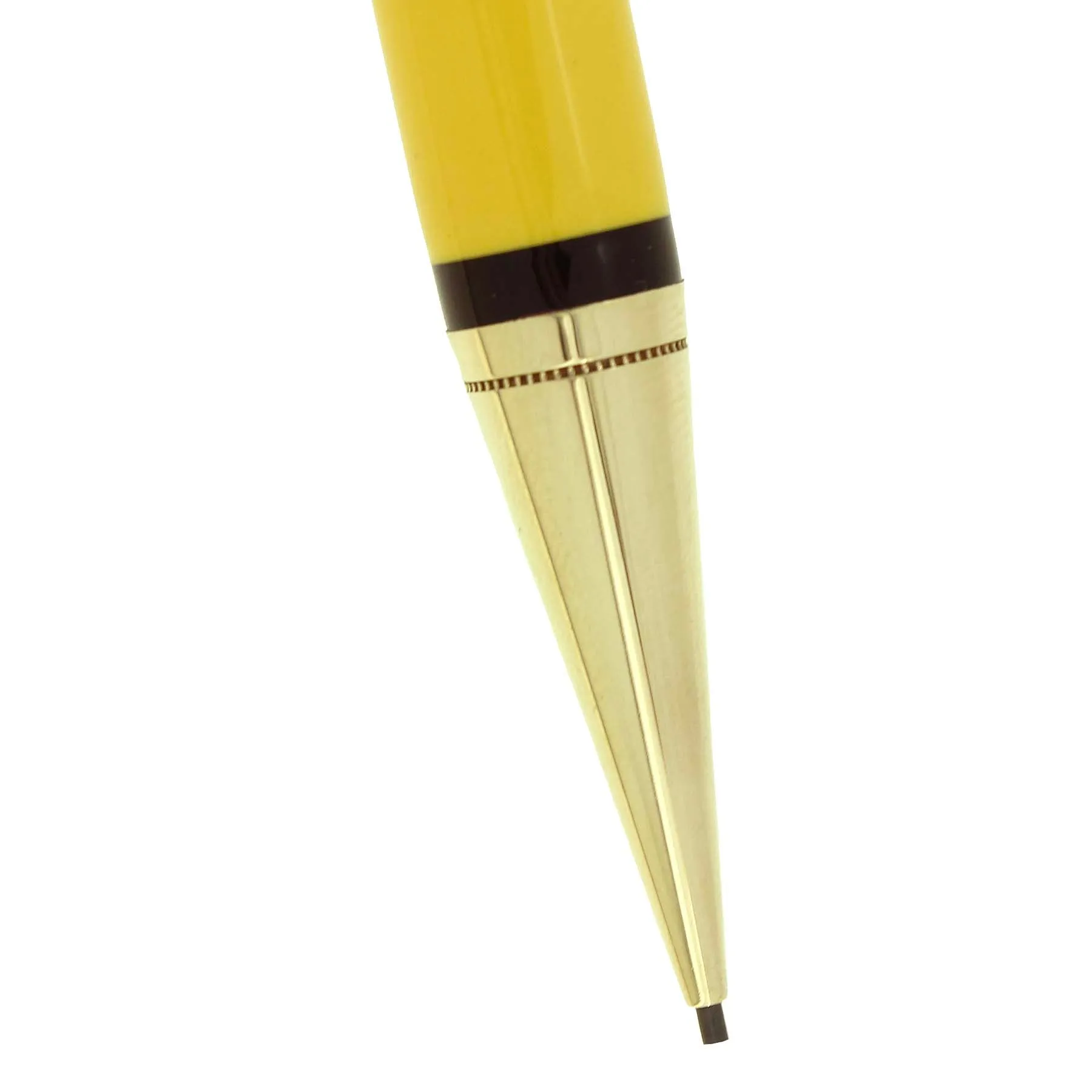 C1927 PARKER DUOFOLD SENIOR MANDARIN YELLOW PENCIL NEAR MINT W/BOX