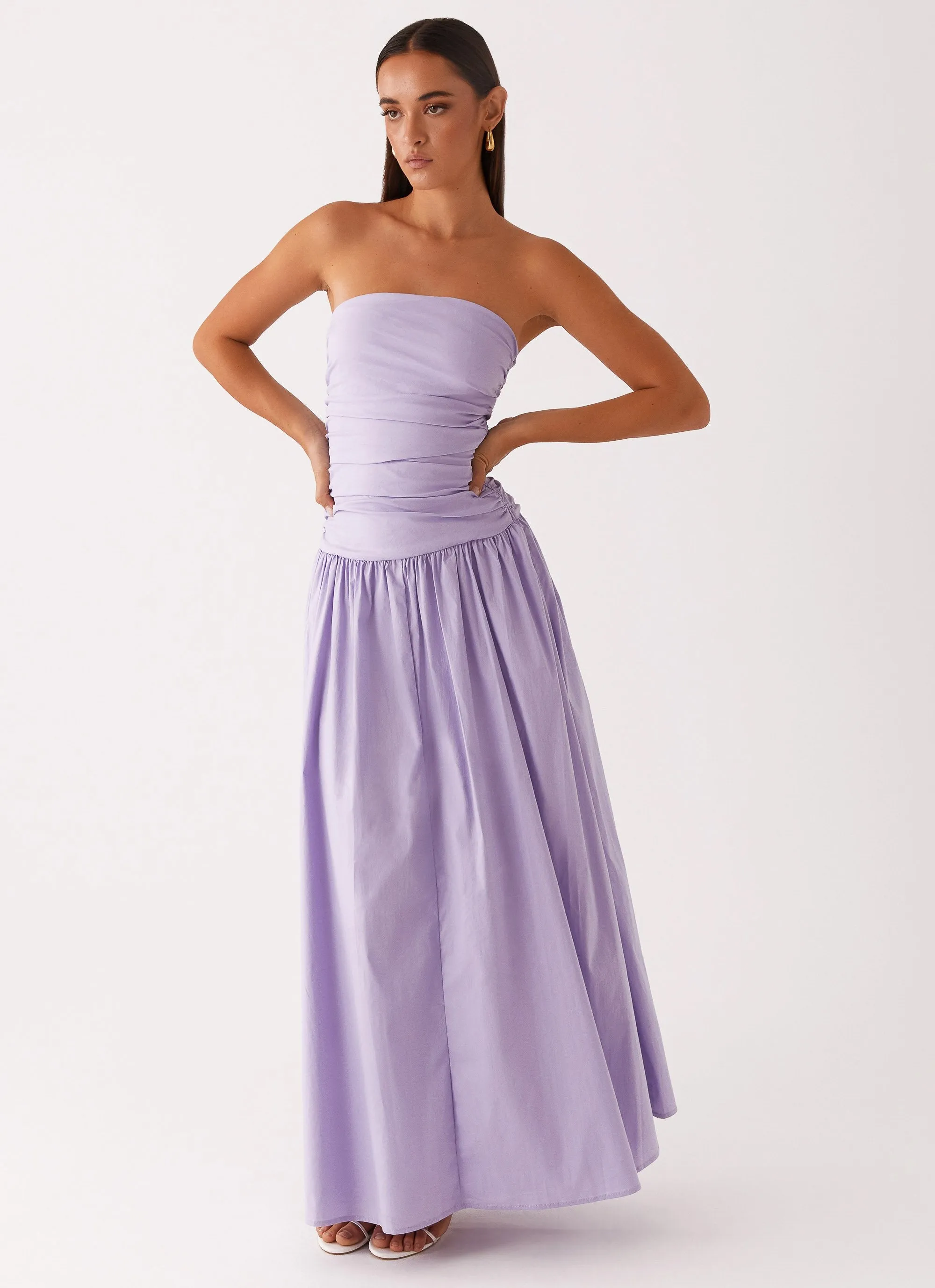 Carmel Maxi Dress - Lavender