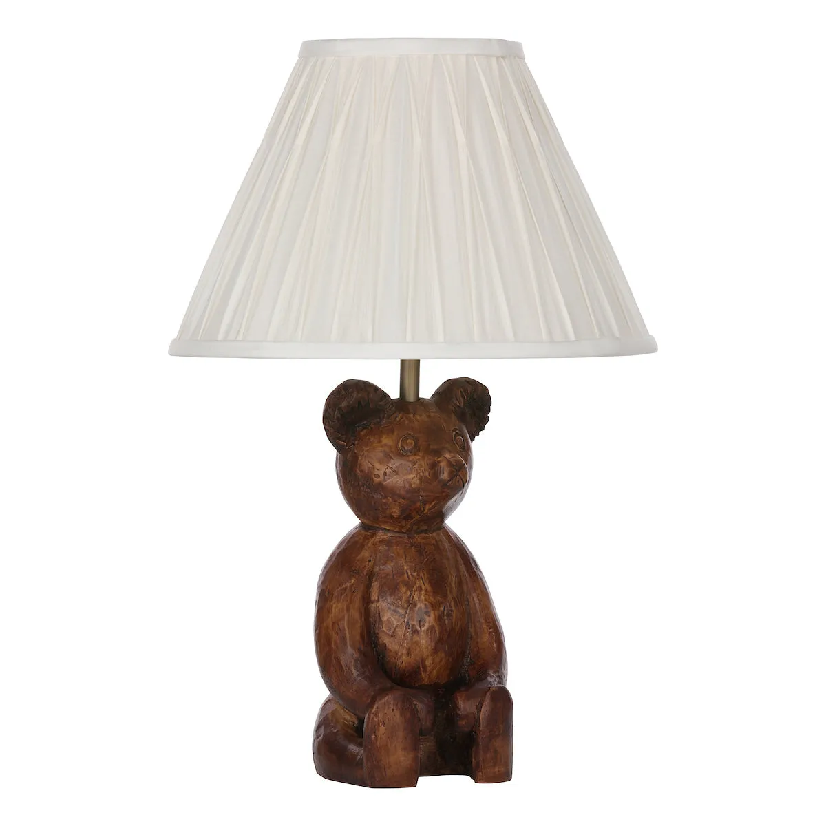 David Hunt Walter Table Lamp Wood Effect