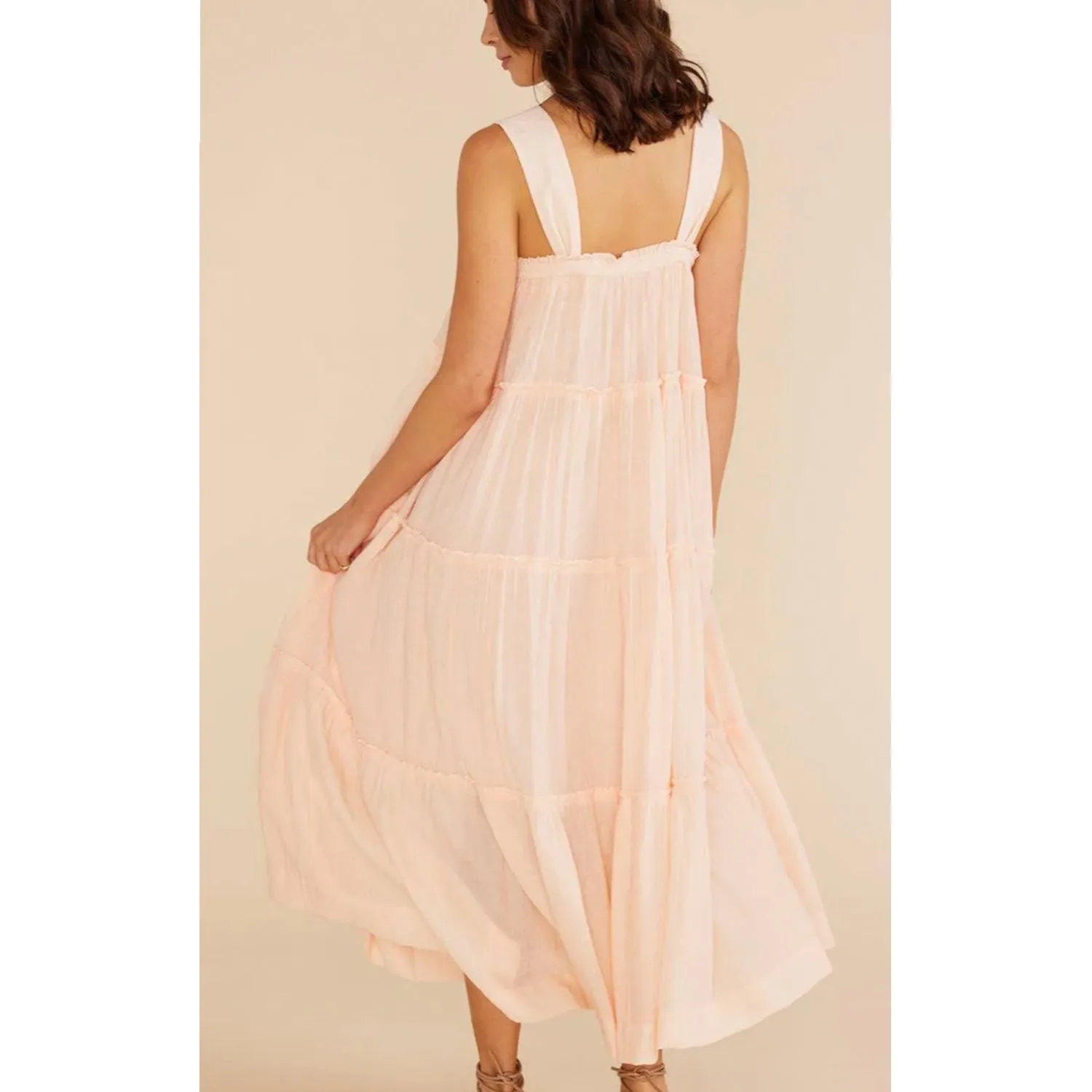 Dress Alexis Midi - Blush Nude