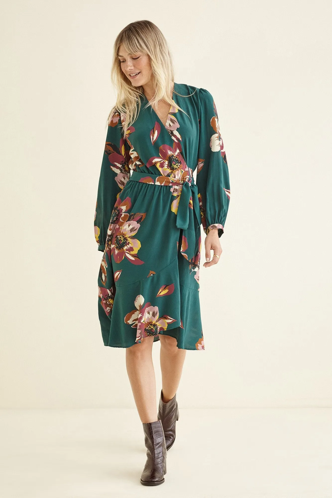 Elma Wrap Dress