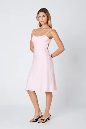 Endless Night Midi Dress Petal Pink