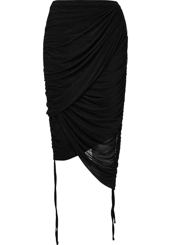 Isadora Ruched | WRAP SKIRT