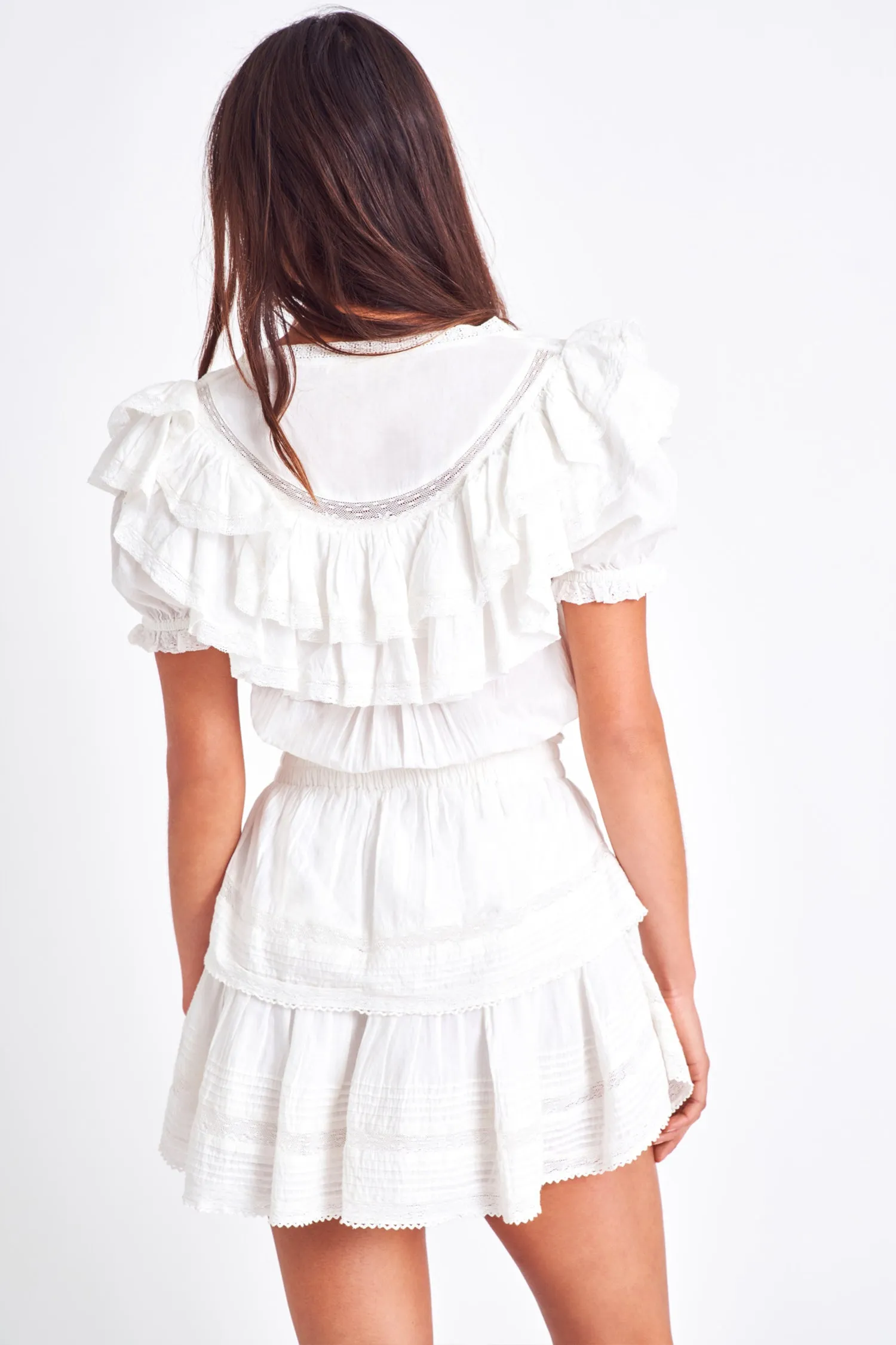 Liv Cotton Ruffled Dress