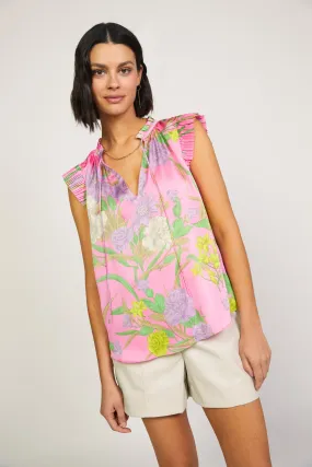 Margot Botanical Motif Blouse