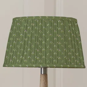 Raja Pleated Tapered Lamp Shade Sage