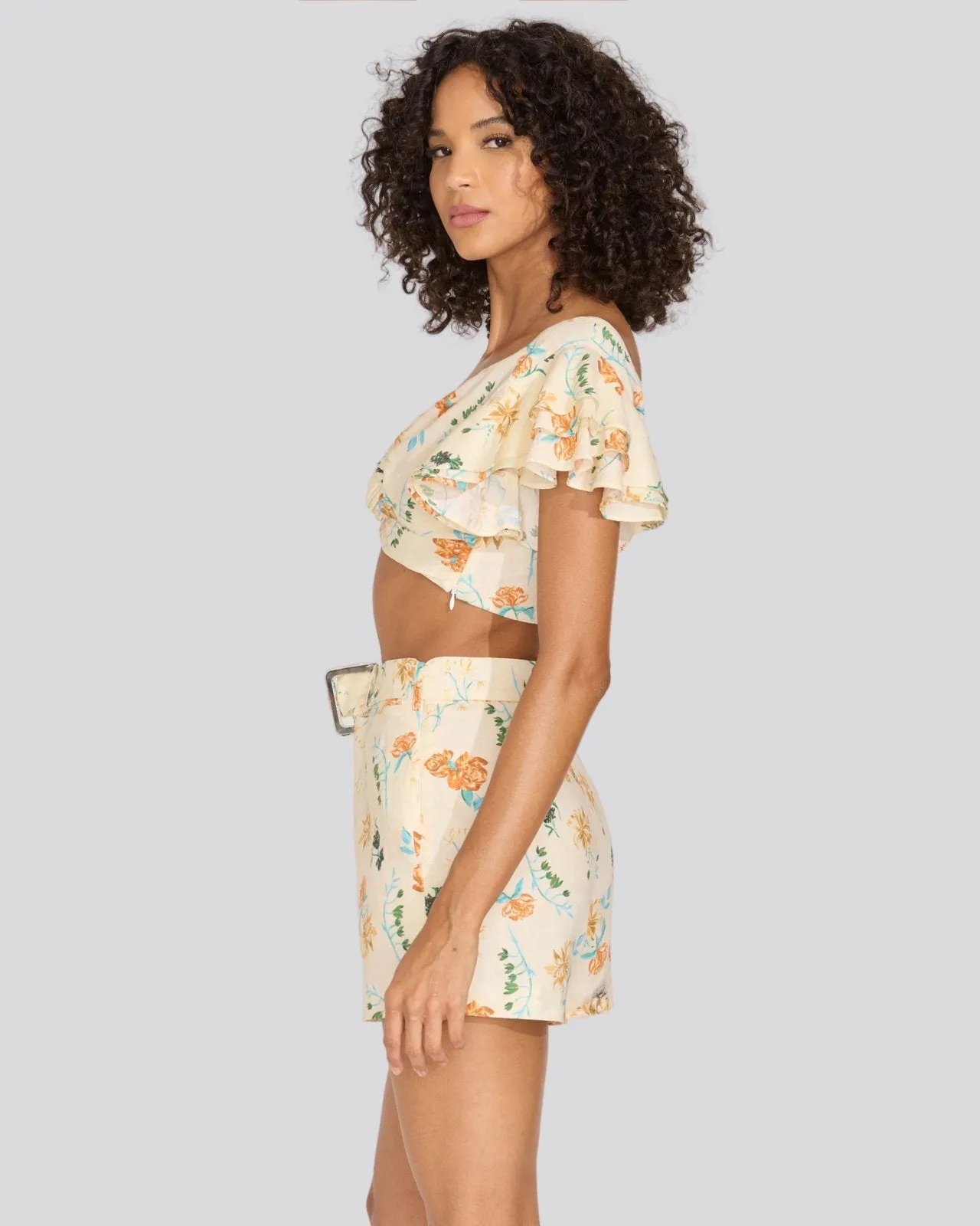 Renata Top Brule Multi Floral