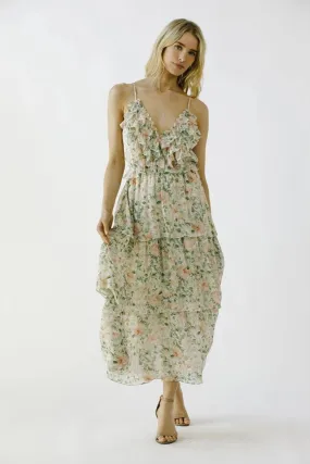 Rose Garden Midi Dress