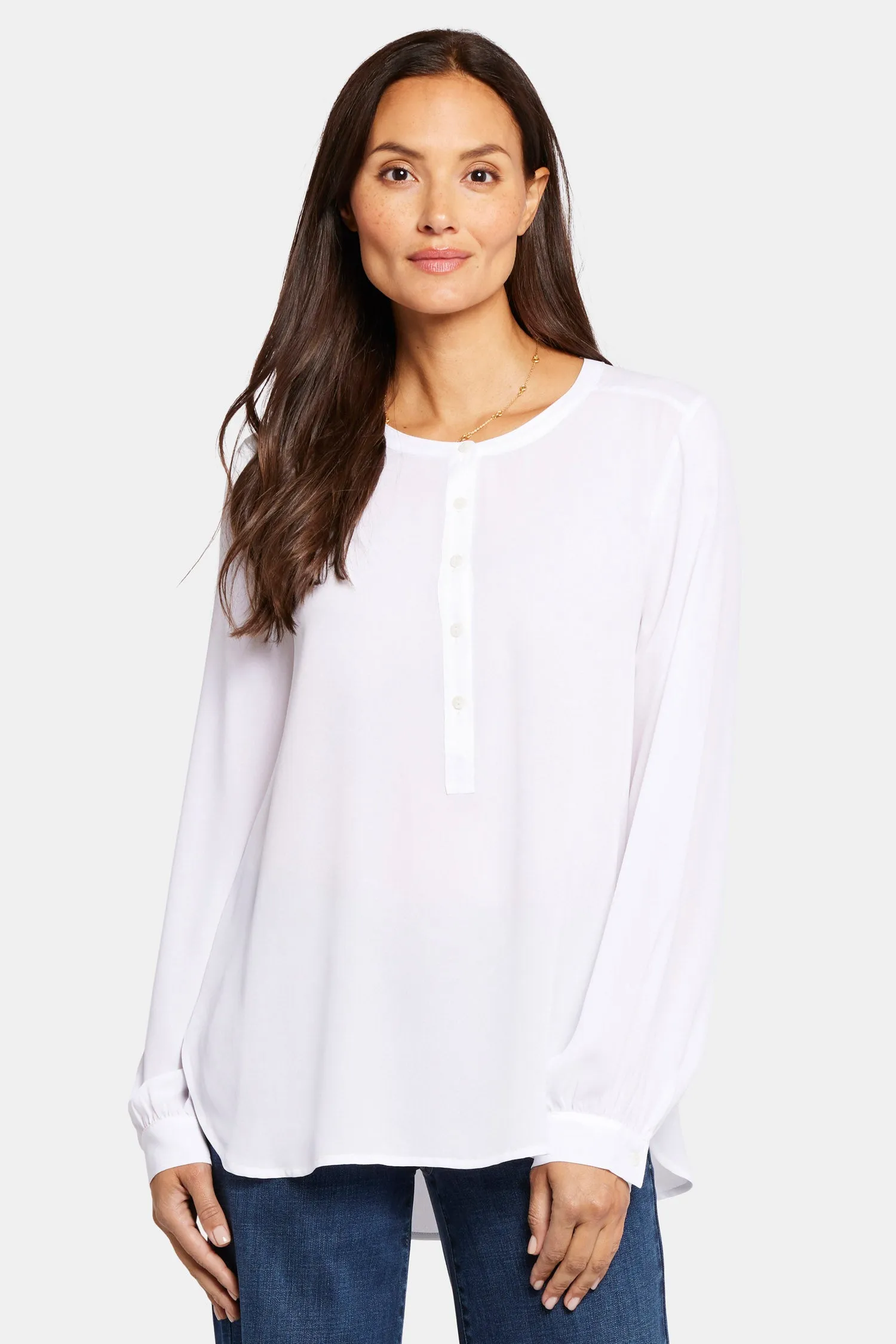 Simone Blouse - Optic White