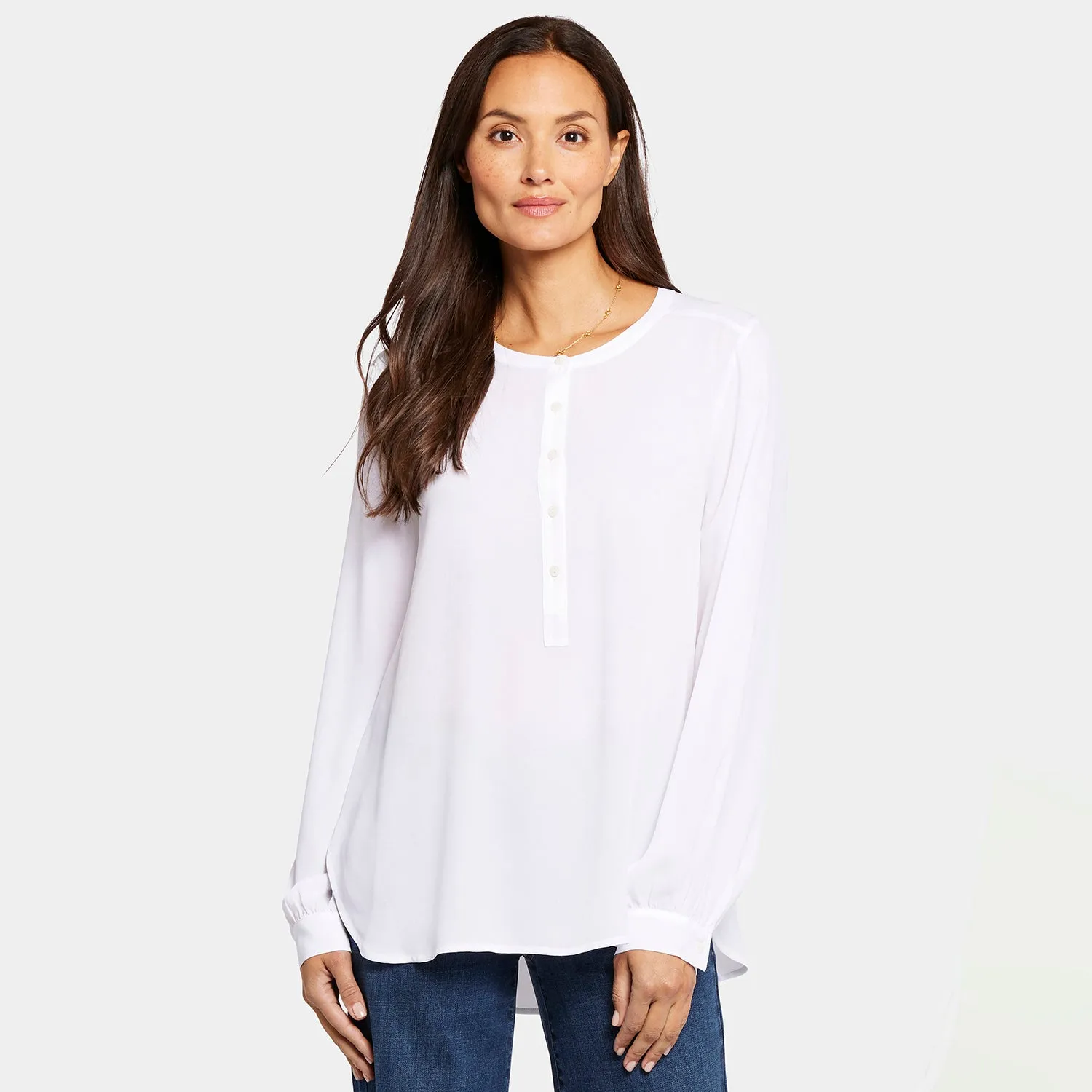 Simone Blouse - Optic White