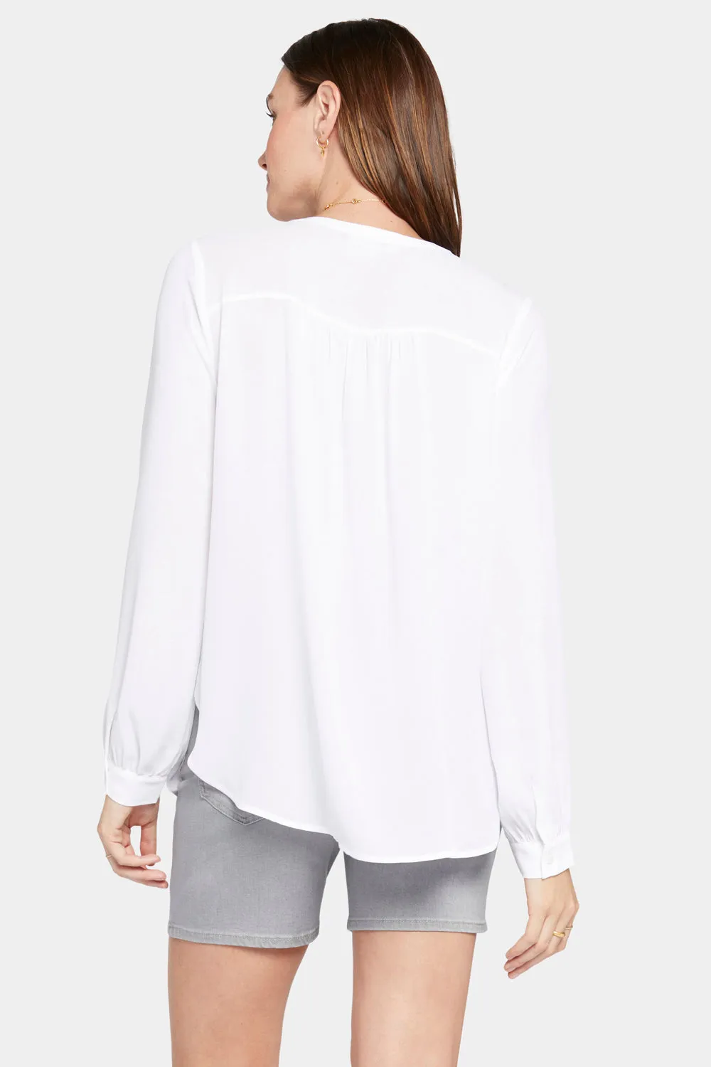 Simone Blouse - Optic White