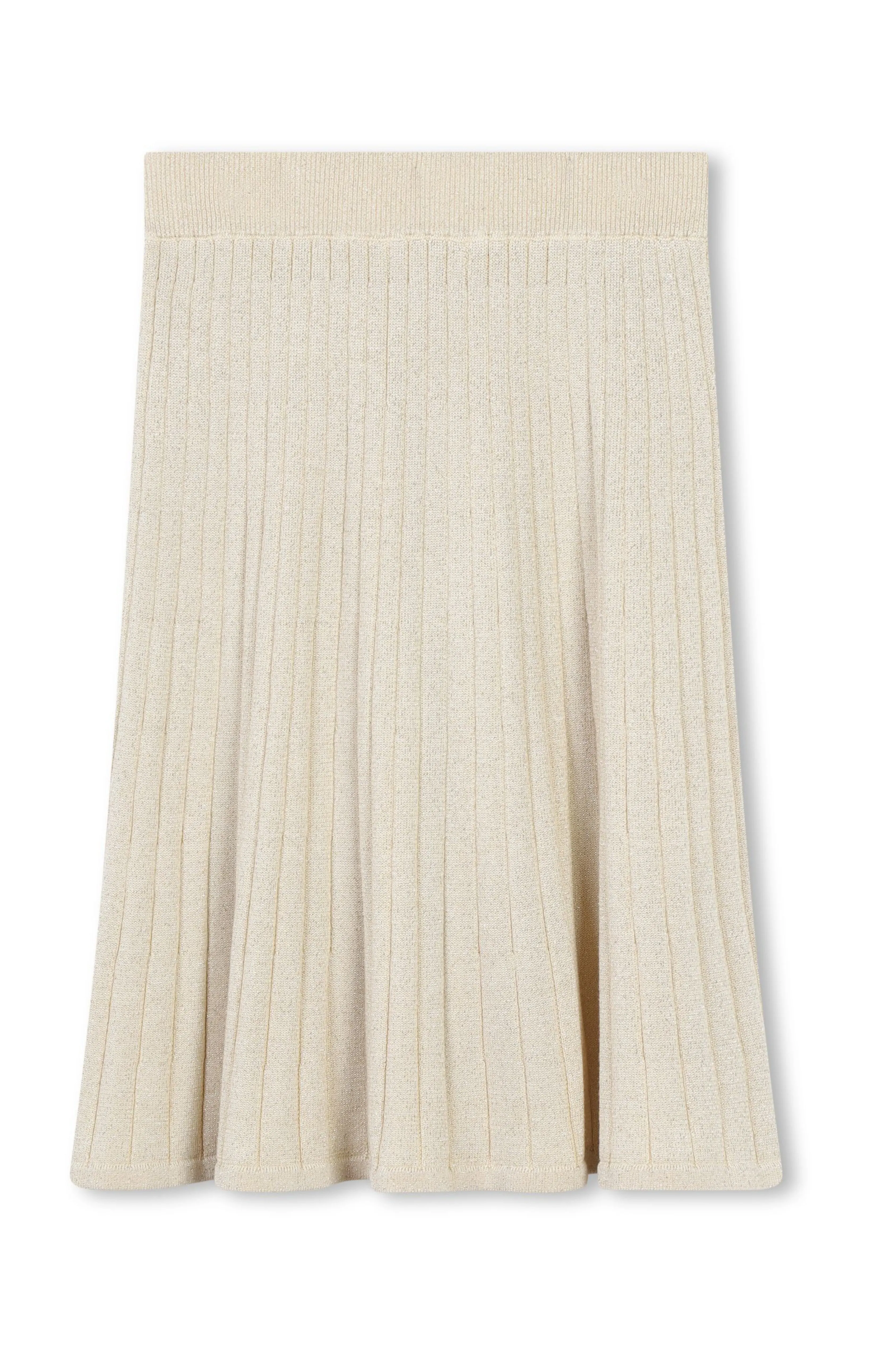 Teen Girls Pleated Knit Skirt