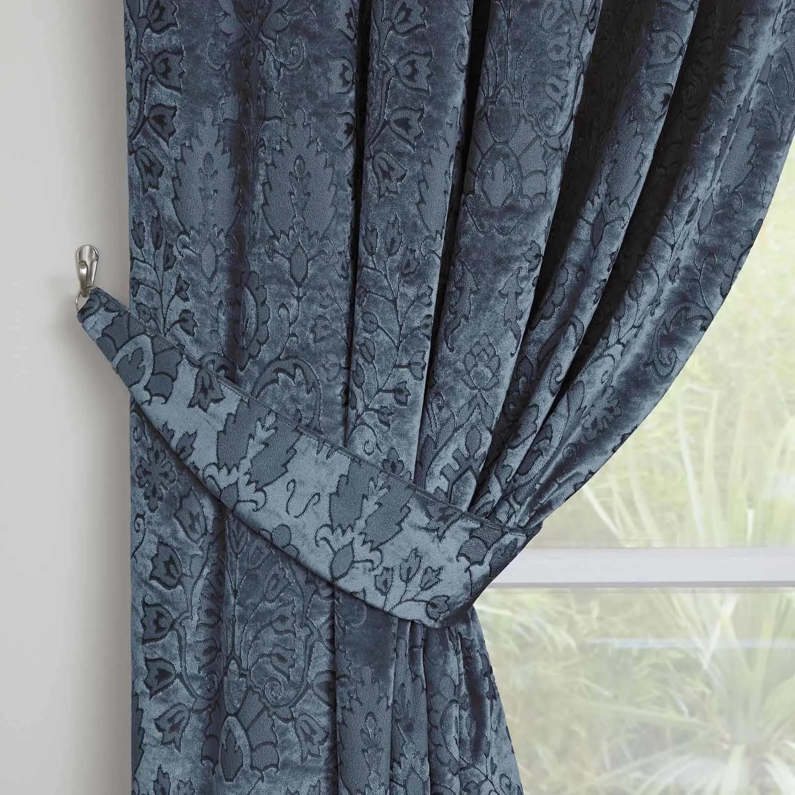 Trinity Jacquard Tape Top Curtains