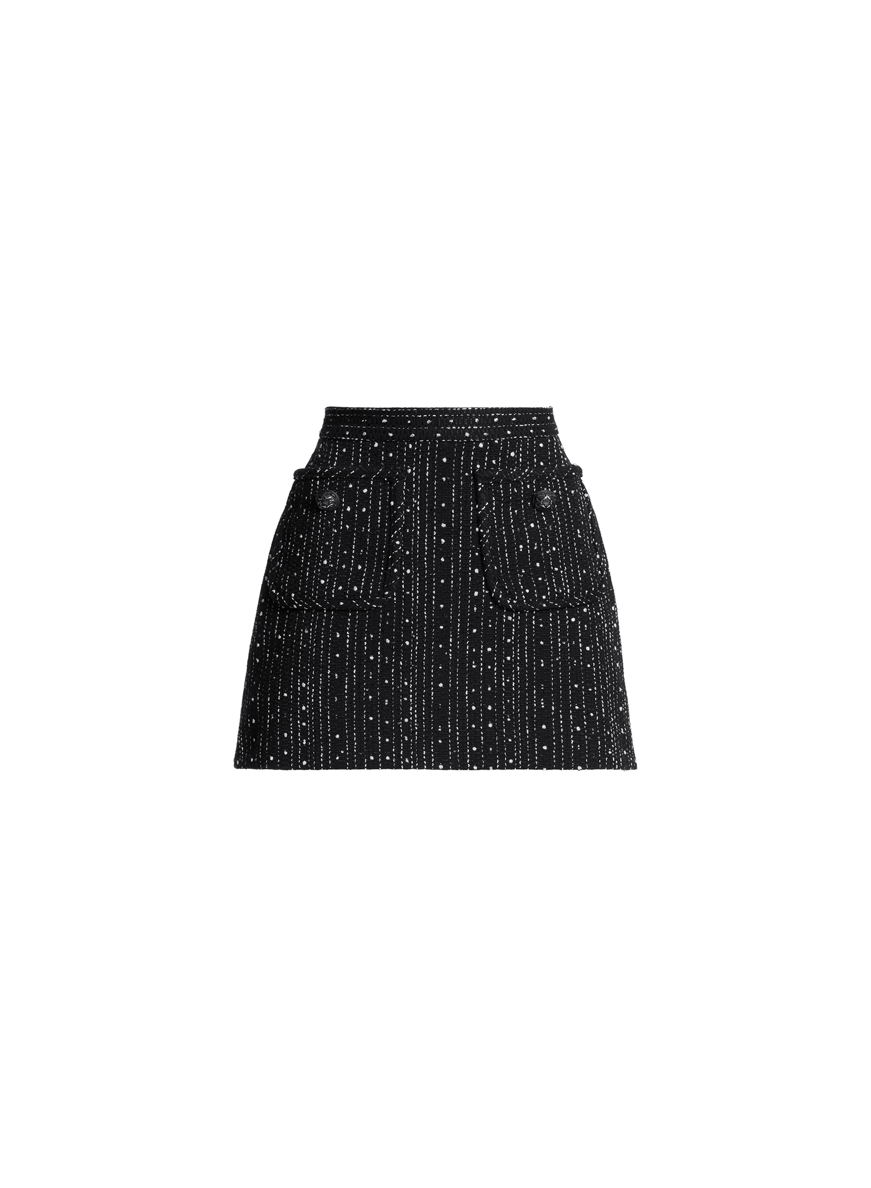 Tweed Short Skirt