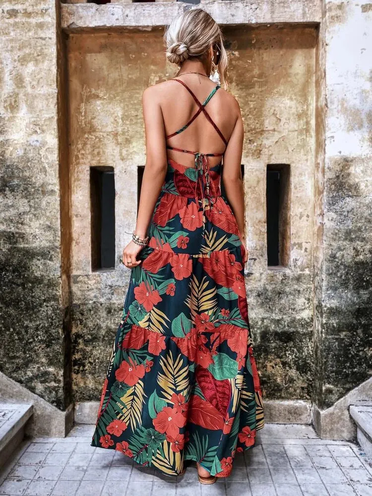 Women’s Vined Tropics Maxi