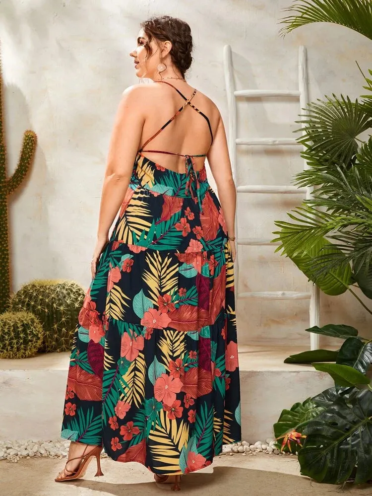 Women’s Vined Tropics Maxi